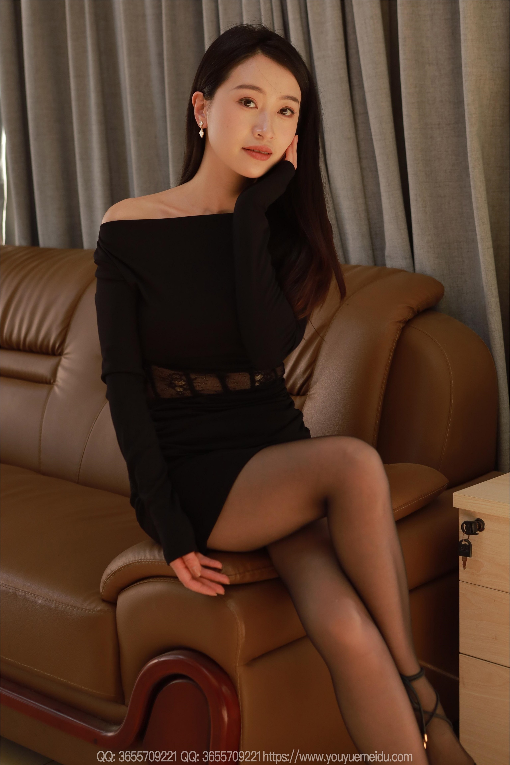 IESS异思趣向  2025.04.27 丝享家 2038 小婕《迷人黑玫瑰》